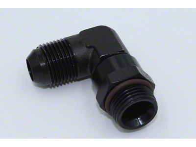 Fragola Performance Systems 6AN x 16mm 90 Degree Swivel - Black - 499216-BL