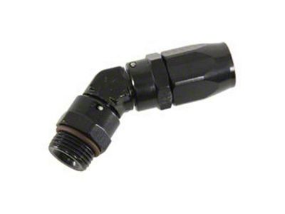 Fragola Performance Systems 6AN x 45 Degree x 7/8 -20 Holley Inlet - 184569-BL