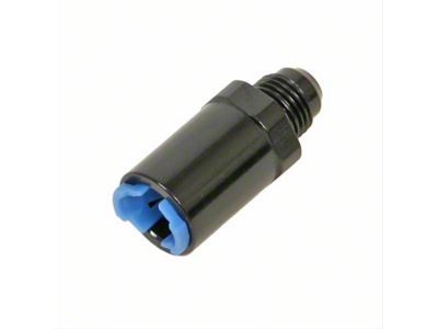 Fragola Performance Systems Female EFI Adapter; -6AN x 5/16-Inch; Black