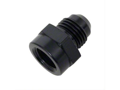 Fragola Performance Systems 6AN x 5/8-18 Fem Inv. Flare Adapter - Black - 491942-BL