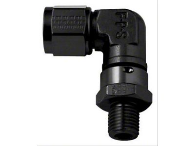 Fragola Performance Systems 8AN Female Nut x 7/8-14 10 O-Ring 90 Degree - 499081-BL