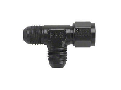 Fragola Performance Systems 8AN T Female Swivel On Run - Black - 498304-BL