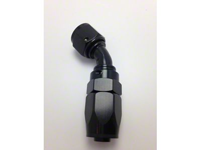Fragola Performance Systems 8AN x 60 Degree Pro-Flow Hose End - Black - 226008-BL
