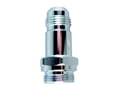 Fragola Performance Systems 8AN x 7/8-20 Male Adapter- Dual Feed - Chrome - 491957-CH