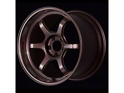 Advan R6 Copper Bronze Wheel; 18x9.5; 45mm Offset; 5x100mm Bolt Pattern; 63mm Hub Bore