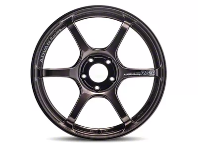 Advan RG-4 Copper Bronze Wheel; 18x8.5; 44mm Offset; 5x100mm Bolt Pattern; 63mm Hub Bore