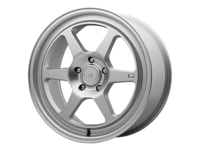 Motegi MR136 Hyper Silver 4-Wheel Kit; 18x8.5; 45mm Offset; 5x100mm Bolt Pattern; 72.56mm Hub Bore