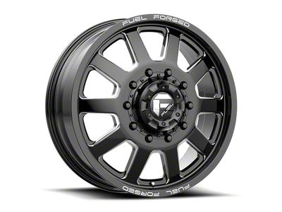 Fuel Wheels FF09D Matte Black Milled Wheel; 24x8.25; 105mm Offset
