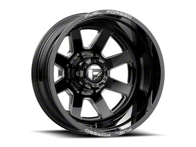 Fuel Wheels FF09D Matte Black Milled Wheel; 24x8.25; -240mm Offset