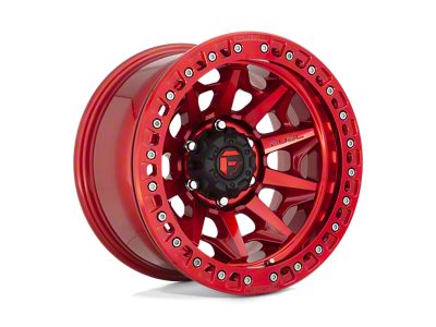 Fuel Wheels Covert Beadlock Candy Red Wheel; 17x9; -15mm Offset