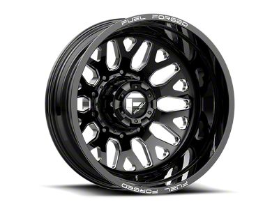 Fuel Wheels FF19D Gloss Black Milled Wheel; 24x8.25; -225mm Offset