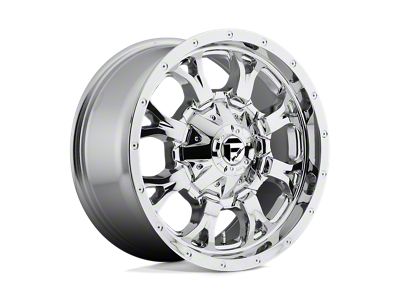 Fuel Wheels Krank Chrome Wheel; 20x9; 1mm Offset
