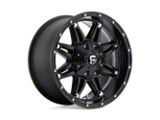 Fuel Wheels Hostage Matte Black Wheel; 20x9; -12mm Offset; 5x127/5x135mm Bolt Pattern; 87.10mm Hub Bore
