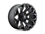 Fuel Wheels Assault Satin Black Milled Wheel; 22x12; -44mm Offset; 5x114.3/5x127mm Bolt Pattern; 78.10mm Hub Bore