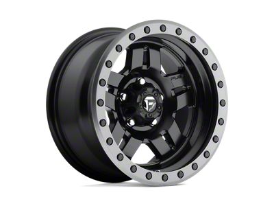 Fuel Wheels Anza Matte Black Wheel; 15x8; -18mm Offset