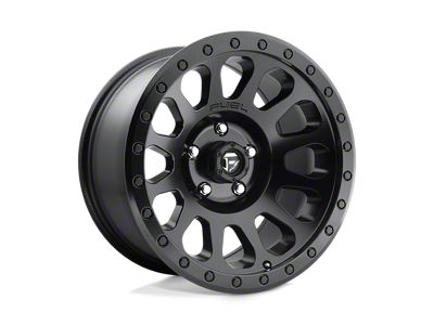 Fuel Wheels Vector Matte Black Wheel; 17x9; -12mm Offset