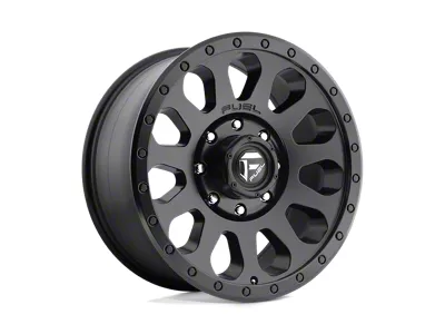 Fuel Wheels Vector Matte Black Wheel; 18x9; 1mm Offset