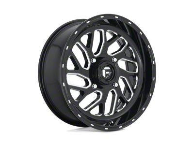 Fuel Wheels Triton Gloss Black Milled Wheel; 16x7; 13mm Offset