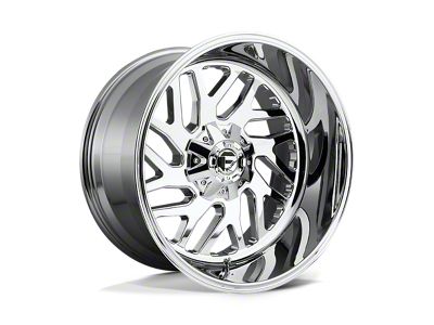 Fuel Wheels Triton Chrome Wheel; 22x12; -43mm Offset; 8x170mm Bolt Pattern; 125.10mm Hub Bore