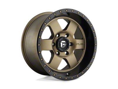 Fuel Wheels Podium Matte Bronze Wheel; 20x9; 20mm Offset; 6x139.7mm Bolt Pattern; 108mm Hub Bore