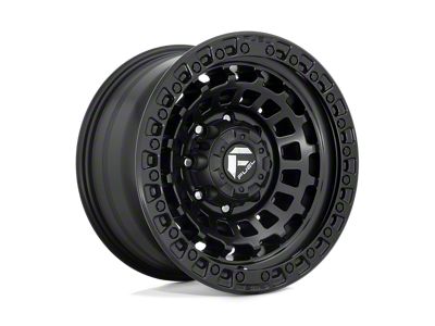 Fuel Wheels Zephyr Matte Black Wheel; 17x9; -12mm Offset