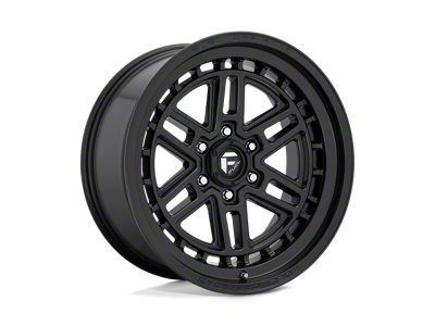Fuel Wheels Nitro Matte Black Wheel; 20x9; 20mm Offset; 6x139.7mm Bolt Pattern; 106.10mm Hub Bore
