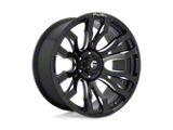 Fuel Wheels Blitz Gloss Black Milled Wheel; 18x9; 1mm Offset
