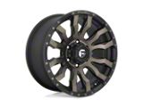 Fuel Wheels Blitz Matte Black Double Dark Tint Wheel; 17x9; -12mm Offset