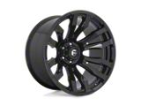 Fuel Wheels Blitz Gloss Black Wheel; 18x9; 20mm Offset; 6x139.7mm Bolt Pattern; 106.10mm Hub Bore