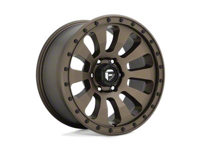Fuel Wheels Tactic Matte Bronze Wheel; 20x9; 20mm Offset; 6x139.7mm Bolt Pattern; 106.10mm Hub Bore