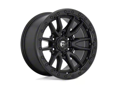 Fuel Wheels Rebel Matte Black Wheel; 18x9; -12mm Offset