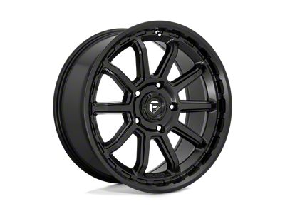 Fuel Wheels Torque Matte Black Wheel; 17x9; -12mm Offset; 6x139.7mm Bolt Pattern; 106.10mm Hub Bore