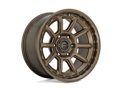 Fuel Wheels Torque Matte Bronze Wheel; 17x9; -12mm Offset; 6x139.7mm Bolt Pattern; 106.10mm Hub Bore