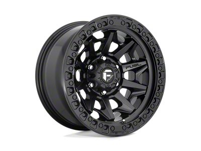 Fuel Wheels Covert Matte Black Wheel; 17x9; -12mm Offset