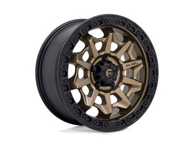 Fuel Wheels Covert Matte Bronze Black Bead Ring Wheel; 18x8.5; 35mm Offset