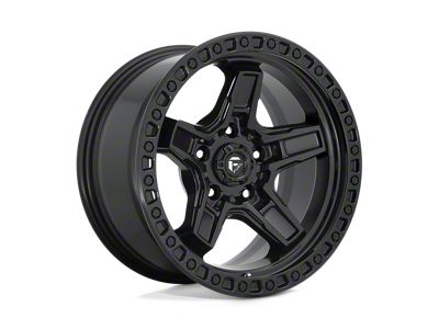 Fuel Wheels Kicker Matte Black Wheel; 17x9; -12mm Offset