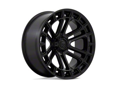 Fuel Wheels Heater Matte Black Wheel; 22x10; -13mm Offset; 6x135mm Bolt Pattern; 87.10mm Hub Bore