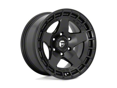 Fuel Wheels Warp Satin Black Wheel; 20x9; 18mm Offset; 5x120mm Bolt Pattern; 65.07mm Hub Bore