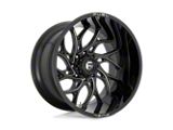 Fuel Wheels Runner Gloss Black Milled Wheel; 20x9; 1mm Offset