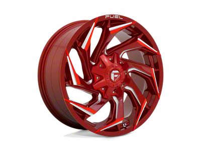 Fuel Wheels Reaction Candy Red Milled Wheel; 20x9; 20mm Offset
