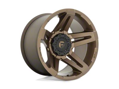 Fuel Wheels SFJ Matte Bronze Wheel; 22x14; -75mm Offset