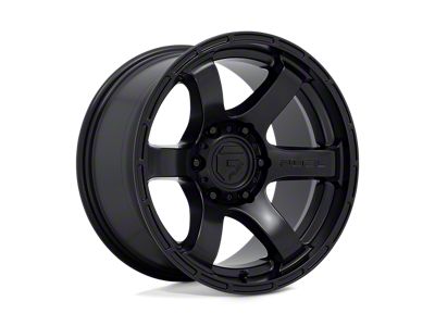 Fuel Wheels Rush Satin Black Wheel; 18x9; 1mm Offset