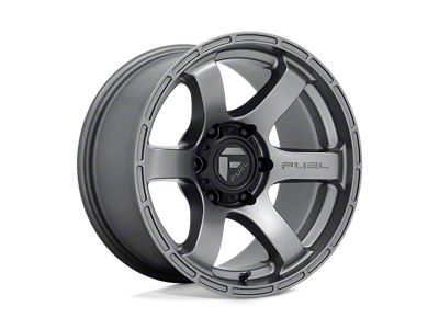 Fuel Wheels Rush Matte Gunmetal Wheel; 20x9; 1mm Offset