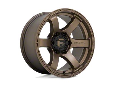 Fuel Wheels Rush Matte Bronze Wheel; 18x9; 1mm Offset