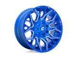 Fuel Wheels Twitch Anodized Blue Milled Wheel; 20x10; -18mm Offset