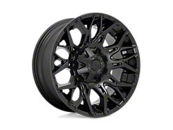 Fuel Wheels Twitch Blackout Wheel; 22x10; -18mm Offset; 6x135/6x139.7mm Bolt Pattern; 106.10mm Hub Bore 
