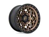 Fuel Wheels Unit Bronze with Matte Black Ring Wheel; 17x9; 1mm Offset; 6x139.7mm Bolt Pattern; 106.10mm Hub Bore