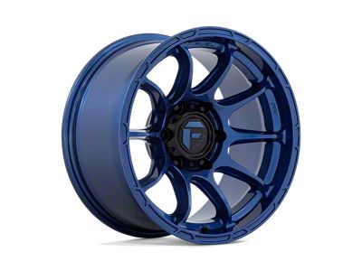 Fuel Wheels Variant Dark Blue Wheel; 17x9; -12mm Offset