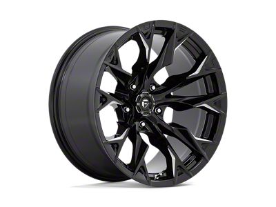 Fuel Wheels Flame Gloss Black Milled Wheel; 20x10; -18mm Offset