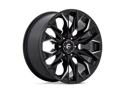 Fuel Wheels Flame Gloss Black Milled Wheel; 20x9; 20mm Offset